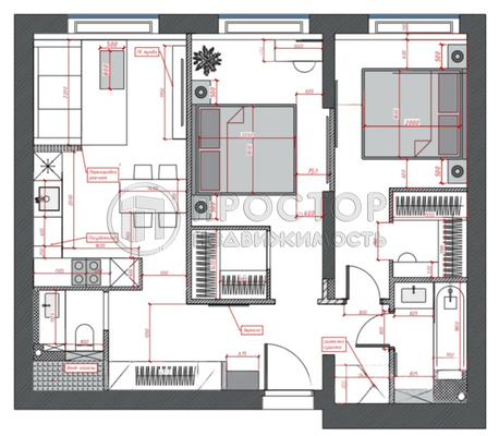 Продам трехкомнатную (3-комн.) квартиру, Шелепихинская наб, 42к1, Москва г