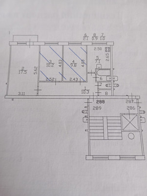 Продам трехкомнатную (3-комн.) квартиру, Северный пр-кт, 24к3, Санкт-Петербург г