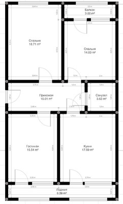 Продам трехкомнатную (3-комн.) квартиру, Солнечная ул, 16, Нальчик г