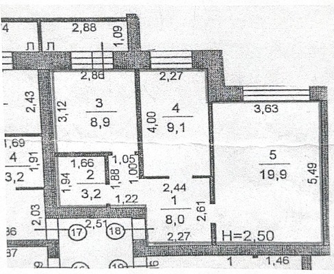 Продам двухкомнатную (2-комн.) квартиру, Мира ул, 32а, Силикатный п