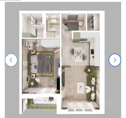 Продам однокомнатную (1-комн.) квартиру, Молодой гвардии ул, 34, Калининград г