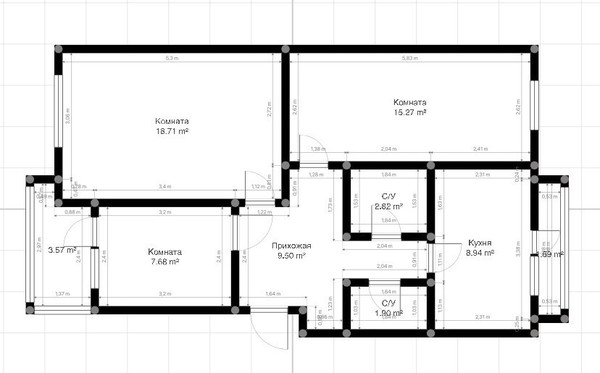 Продам трехкомнатную (3-комн.) квартиру, Фрунзе ул, 10, Баксан г