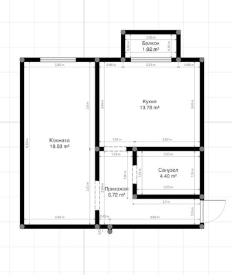 Продам однокомнатную (1-комн.) квартиру, Шогенова ул, 55к29, Нальчик г