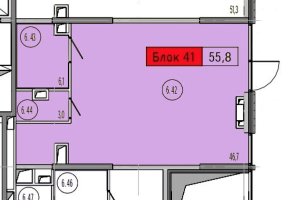 Продам коммерческое помещение 55,8 м2, Сельскохозяйственная ул, 26к6, Москва г