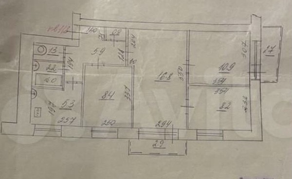 Продам трехкомнатную (3-комн.) квартиру, Мориса Тореза ул, 155, Самара г