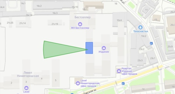 Продам однокомнатную (1-комн.) квартиру (долевое), Перовское ш, 21к3, Москва г