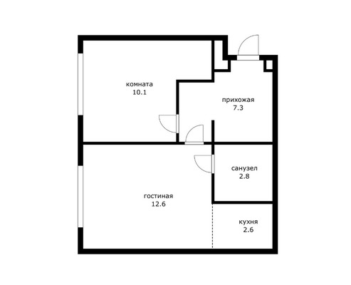 Продам однокомнатную (1-комн.) квартиру (долевое), Перовское ш, 21к3, Москва г