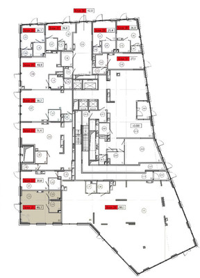 Сдам коммерческое помещение 46,7 м2, Сельскохозяйственная ул, 26к5, Москва г