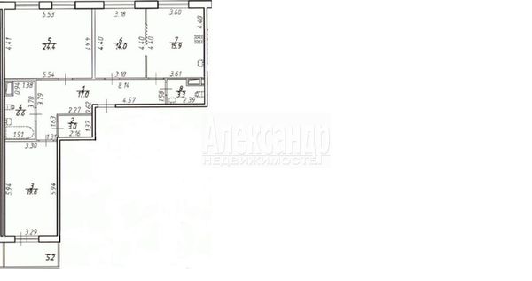Продам трехкомнатную (3-комн.) квартиру, Парфёновская ул, 17, Санкт-Петербург г