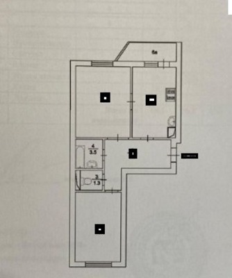 Продам двухкомнатную (2-комн.) квартиру, Бачуринская ул, 22к3, Коммунарка п