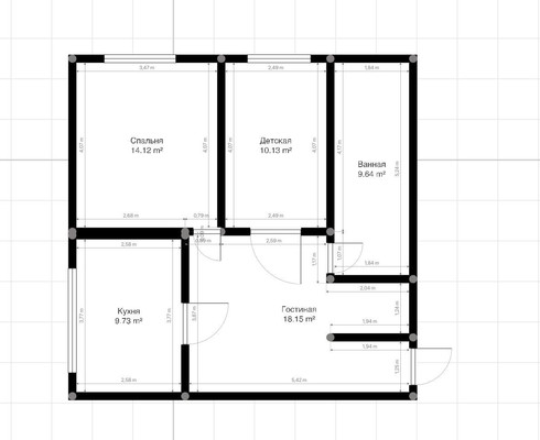 Продам трехкомнатную (3-комн.) квартиру, Калмыкова ул, 235а, Нальчик г