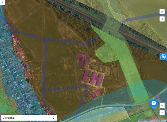 Продам землю для коммерческого использования 50 соток, Фермерское хоз., Лесная ул, Бережки д