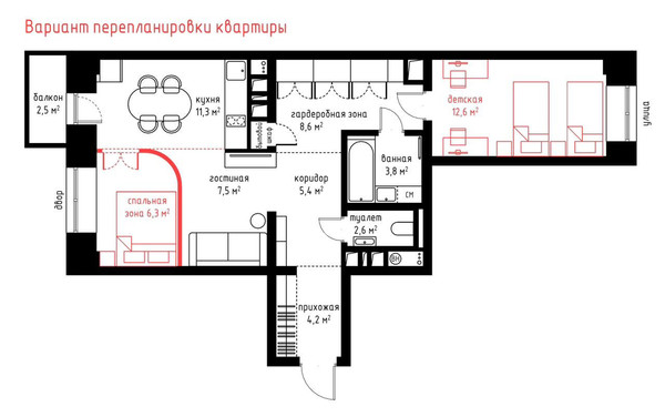 Продам двухкомнатную (2-комн.) квартиру, Красноказачья ул, 76, Иркутск г