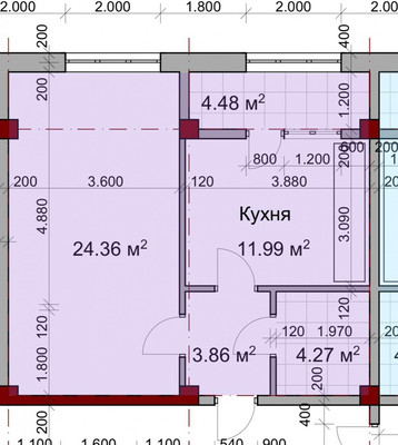 Продам однокомнатную (1-комн.) квартиру, Налоева ул, 10, Нальчик г