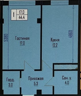 Продам однокомнатную (1-комн.) квартиру, Мусукаева ул, 1, Нальчик г