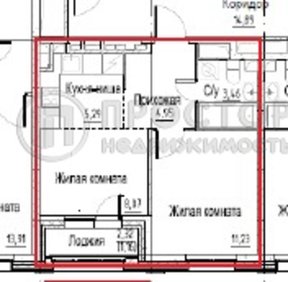 Продам двухкомнатную (2-комн.) , Рязанский пр-кт, 2с25, Москва г