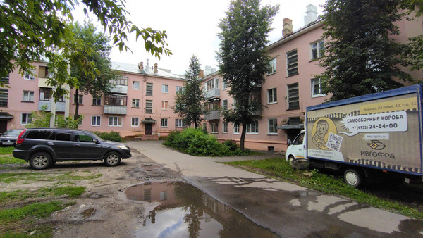 Продам двухкомнатную (2-комн.) квартиру, Шувандиной ул, 119, Иваново г