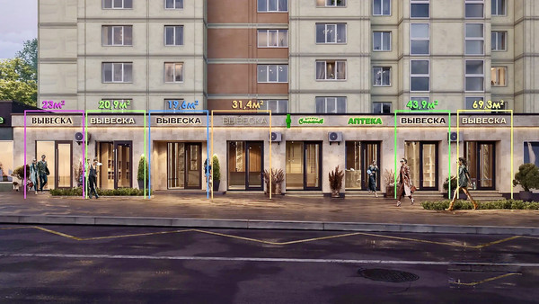 Продам торговое помещение 31,4 м2, Ярославское ш, 2к2, Москва г