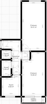 Продам двухкомнатную (2-комн.) квартиру, Ингушская ул, 19, Нальчик г