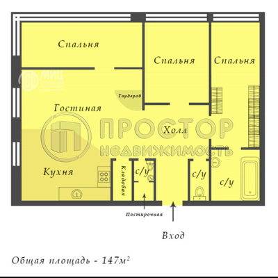 Продам многокомнатную квартиру, Ленинский пр-кт, 111к1, Москва г