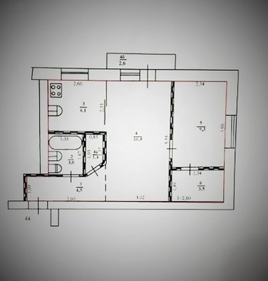 Продам двухкомнатную (2-комн.) квартиру, Погодина ул, 8, Ростов-на-Дону г