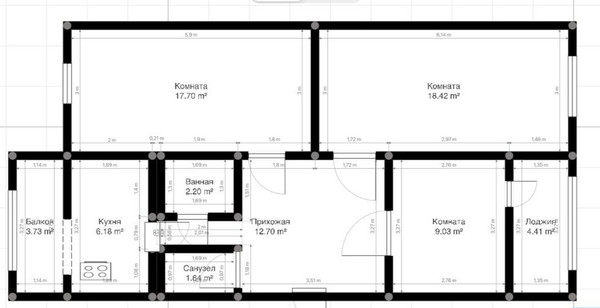 Продам трехкомнатную (3-комн.) квартиру, Тырныаузский проезд, 10, Нальчик г