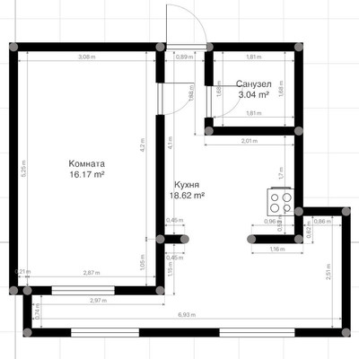 Продам однокомнатную (1-комн.) квартиру, Эльбрусская ул, 1кб, Нальчик г