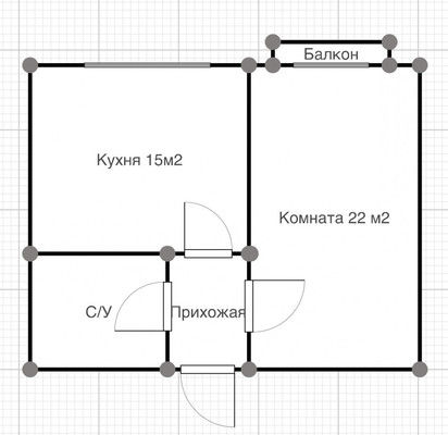Продам однокомнатную (1-комн.) квартиру, Ногмова ул, 18, Нальчик г