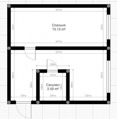 Продам однокомнатную (1-комн.) квартиру, Т.Идарова ул, 207, Нальчик г