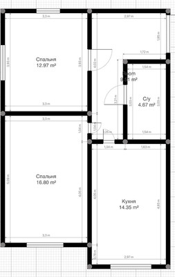 Продам двухкомнатную (2-комн.) квартиру, Согаева ул, 17, Эльбрус с