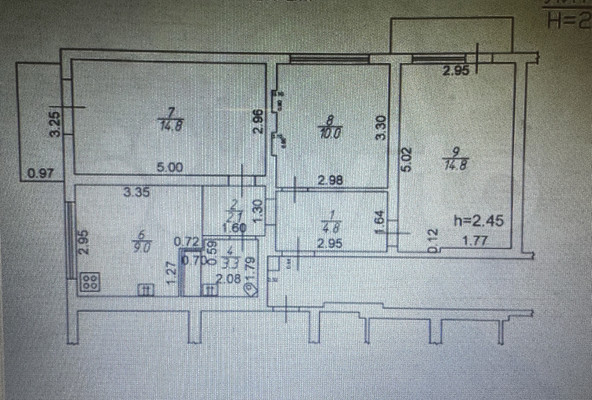 Продам трехкомнатную (3-комн.) квартиру, Ставропольская ул, 182, Краснодар г