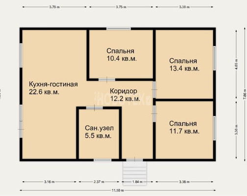 Продам дом, Пшеничная ул, 27, Ильский пгт, 0 км от города