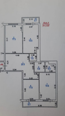 Продам трехкомнатную (3-комн.) квартиру, им. Сергея Есенина ул, 108/2, Краснодар г