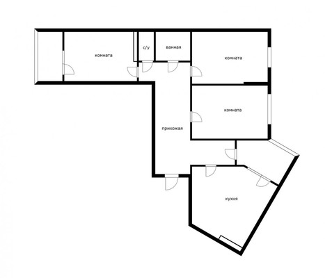 Продам трехкомнатную (3-комн.) квартиру, им. Достоевского ул, 84, Краснодар г
