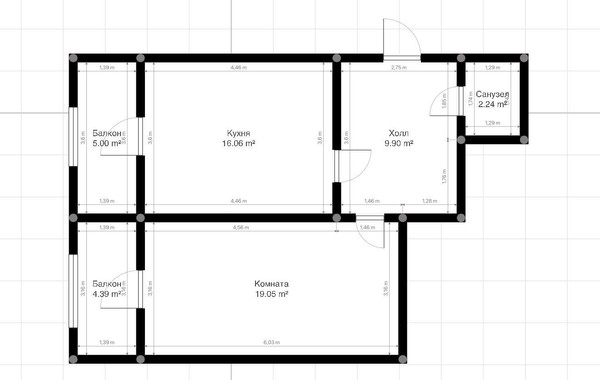 Продам однокомнатную (1-комн.) квартиру, Мовсисяна ул, 21, Нальчик г