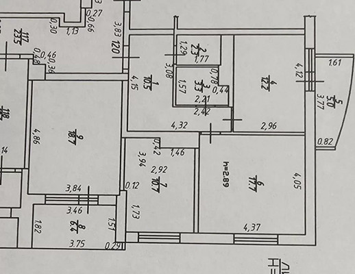 Продам трехкомнатную (3-комн.) квартиру, Казбекская ул, 13, Краснодар г