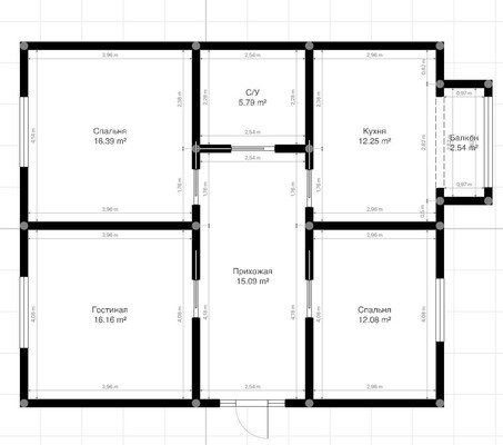 Продам трехкомнатную (3-комн.) квартиру, им Шикова А.Х. пер, 4к2, Шалушка с