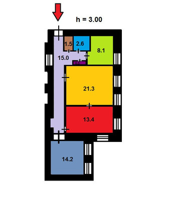 Продам трехкомнатную (3-комн.) квартиру, 9-я В.О. линия, 32А, Санкт-Петербург г