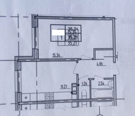 Продам однокомнатную (1-комн.) квартиру, Ростовская (Славянка тер.) ул, 24к1, Шушары п