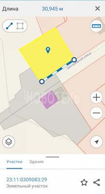 Продам участок 9,77 соток, ИЖС, Центральная ул, 106А, Стародеревянковская ст-ца, 0 км от города