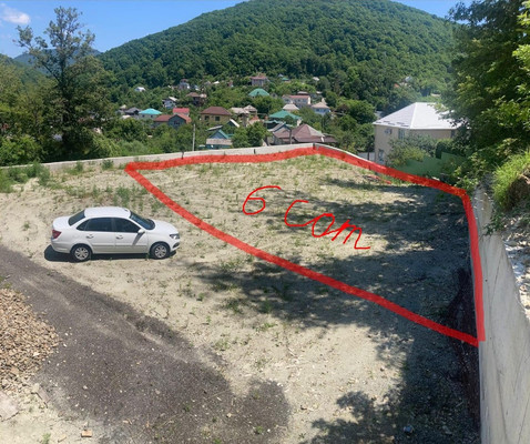 Продам участок 3 соток, ИЖС, Светлый пер, 11, Туапсе г, 0 км от города