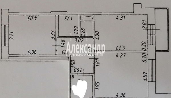Продам двухкомнатную (2-комн.) квартиру, Каштановая (Новый Оккервиль мкр) аллея, 2, Кудрово г