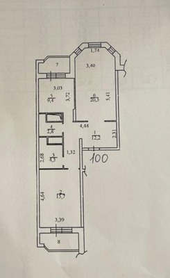 Продам двухкомнатную (2-комн.) квартиру, Кирова ул, 3, Люберцы г