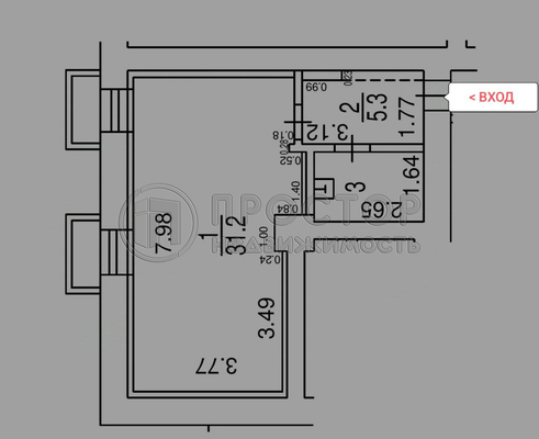 Продам коммерческое помещение 40 м2, Куусинена ул, 17к3, Москва г