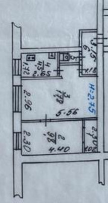 Продам двухкомнатную (2-комн.) квартиру, Тимохина ул, 18, Непецино с