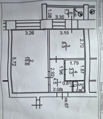 Продам однокомнатную (1-комн.) квартиру, Черепанова ул, 2б, Знаменский п