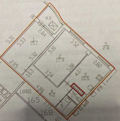Продам двухкомнатную (2-комн.) квартиру, Малая Бухарестская ул, 6к1, Санкт-Петербург г