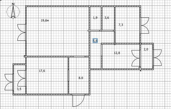 Продам трехкомнатную (3-комн.) квартиру, Мейпариани ул, 32, Сельцо г