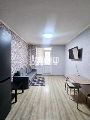 Продам однокомнатную (1-комн.) квартиру, Воронцовский б-р, 14к1, Мурино п