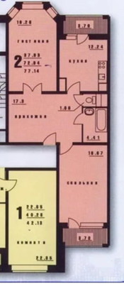 Продам двухкомнатную (2-комн.) квартиру, Пионерская ул, 15к1, Бородино д